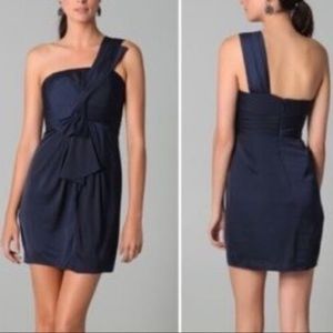 BCBGMAXAZRIA cocktail dress in navy -size 4